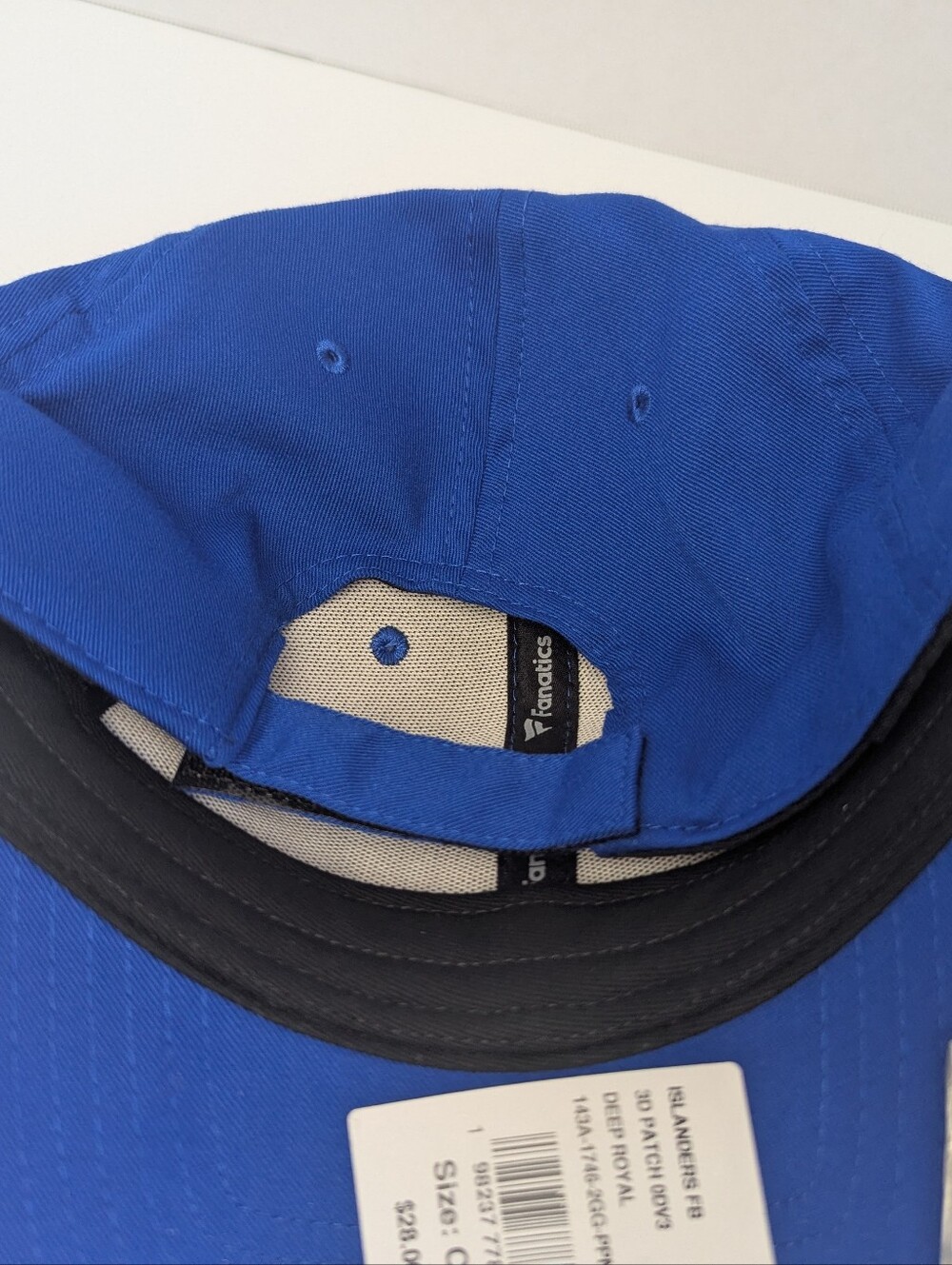 NWT New York Islanders Fanatics Adjustable Hat Cap MSRP $28 - Picture 7 of 8
